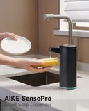 Automatic Soap Dispenser Type-C Rechargeable, Stainless Matte Black