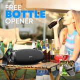 Bluetooth Speaker, 120W Peak Outdoor Loud Portable Speakers Bluetooth Wireless Boombox, IPX6 Waterproof