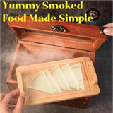 Cocktail Smoker Kit - Whiskey Smoker Kit with Smoking Gun Smoker Box 6 Flavors Wood