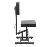 Tattoo Chairs, Barber Chair with Adjustable Height 31.5-38.58in, Heavy Duty PU Salon Chair for Tattoo & Hair Cutting, 180° Rotating Backrest, 220LBS Capacity,