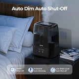 Top Fill Humidifiers for Bedroom, 4.0L Tank Cool Mist Humidifiers for Large Room