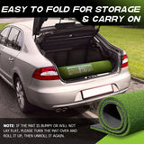 5x4ft Thicken Golf Hitting Training Mat With 9 Balls 8 Tee For Backyard