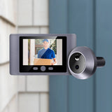 Mini Peephole Smart Wireless Door Viewer Camera PIR Motion Detection Smart Peephole Video Doorbell 2.8 Inch Doorbell Door Camera