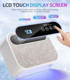 168W Rechargeable UV 42LEDS Nail Lamp Professional Dryer Cordless Gel Polish Drying