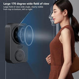 Smart Video Doorbell, 4.3-Inch Display for 2-Channel Audio Intercom