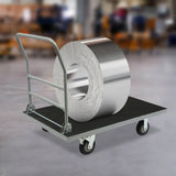 2500 LBS Dolly Cart Heavy Duty Push Cart Extra Large Platform Truck