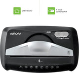 8-Sheet Cross-Cut Paper & Credit Card Shredder, 3.7-Gallon Wastebasket