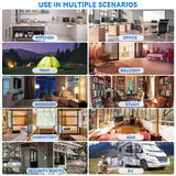 Portable Air Conditioner Mobile Air Cooler Dehumidifier w/4H Timer Remote