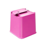 Pink Car Trash Can With Floor Mat Clip, Leakproof Portable Bin