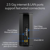 RS300-100NAR Nighthawk RS300 Tri-Band WiFi 7 Router, Wireless Speed