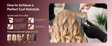 5 in 1 Hair Styler with Travel Bag Air Wrap 1200W Hair Dryer Straightening & Blow Dryer Brush