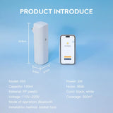 Fragrance Diffuser Coverage 300m³ Plug In Wall Waterless Essential Oil Diffuser
