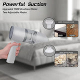 Portable Handheld Vacuum Cordless, 16000Pa Car Desk Vacuum Cleaner