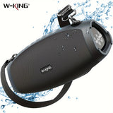 W-KING X10 Bluetooth Speaker, 120W Max Portable Loud Speakers Wireless Bluetooth Boombox, 70W IPX6 Waterproof Outdoor Party Large Big Speaker, Triple Passive Radiator/Subwoofers