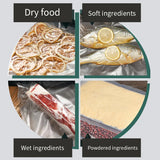 65Kpa Food Vacuum Sealer Machine with 20 Free Bags, Stainless Steel 6-in-1 Sealing
