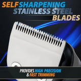 Beard Trimmer 20 Piece Mens Grooming Kit and Hair Clipper Electric Razor for Man Suitable for