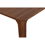 60-inch Rectangular Walnut Dining Table, Customizable