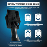 Pro Series Rechargeable Eyebrow Ear Nose Hair Trimmer for Men Painless DualTech Eyebrow