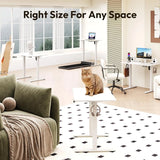 Electric Standing Desk 32x24 Inches Adjustable Height Sit Stand Desk with Splice Board