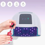 Nail Dryer 96W 42-Bead Professional Rechargeable UV LED Portable Cordless Nail Lamp Machine