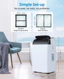 Acekool 14,000 BTU Air Conditioners 3-IN-1 Quiet AC Unit with Remote Control