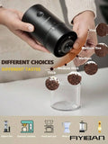 1pc USB Rechargeable Electric Coffee Grinder, Compact Portable Coffee Grinder With Professional Ceramic Grinding Core And Adjustable Grind Settings, Suitable For Home, Office,