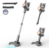 INSE 25Kpa Cordless Lightweight Stick Vacuum with Rechargeable Battery