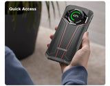 DOOGEE S119 Rugged Phone 1.32" Rear Display 6.72" FHD+IPS 32GB(8+24) 512GB 100MP Camera