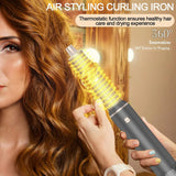 5 in 1 Handle Foldable Hair Dryer Portable Multifunctional Home Hair Dryer Styling Air Culer Wand Hair
