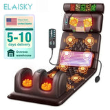 Electric Massage Mattress For Neck Back Foot Full Body Pain Stress Relief