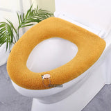 Toilet Seat Cover Mat Bathroom Toilet Lid Pad Winter Warm Cushion-MD DC PRINT