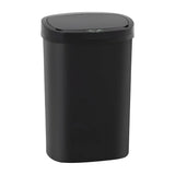 13 Gallon 50L Black Stainless Steel Automatic Sensor Trash Can Touch Free Lid
