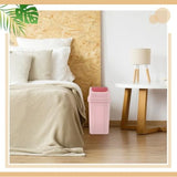 Pcs Bathroom Trash Can with Swing Lid Small Garbage Can Plastic Bathroom Trashcan Garbage Bin for Kitchen