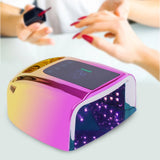 SN475G 96W Wireless Nail Lamp Rechargeable Gradient Gold UV LED Gel Nail Dryer