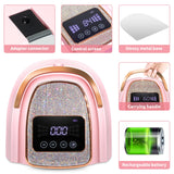 Professional UV LED Nail Lamp Rechargeable 30 LED Nail Dryer Suitable for All Gel Nail Polish Curing Lamps