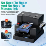 Sihao A3 DTG Printer L805 DTG Flatbed Printer Direct Print to Clothes T-shirt Printing Machine A3 DTG Direct