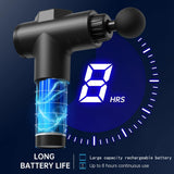 Rechargeable Cordless Massage Gun 8 Attachments for Home Use