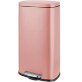 Homfa 30L Stainless Steel Step Trash Can Kitchen Garbage Can W/ Soft Close