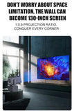 Minl Outdoor projector karaoke projector 1080P portable home KTV camping