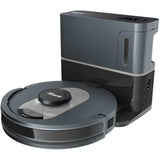 AI Robot Vacuum Cleaner Ideal for Pet Hair, Alexa Compatible, Black/Silver (Re