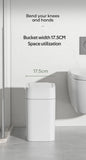 12/16L Smart Sensor Trash Can Bathroom Anti odor Automatic Trash Bin For Toilet