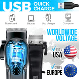 Solimpia Groin Area Hair Trimmer Lawn Mower Ceramic Blade Waterproof Wet Dry Clippers Pubic Armpit Body