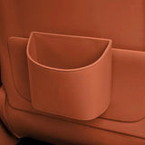 Waterproof Mini Auto Sturdy Trash Can Car Mounted Garbage Bin Without Lid High Quality Leather Material Auto Interior Trash Bin