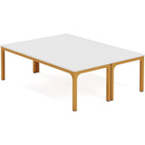 Large 6.5ft Office Conference Table, 78.74 W x 27.56 D, Ideal for Seminars