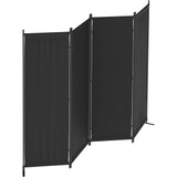 Room Divider, Folding Privacy Screens, 4 Panel Room Partitions