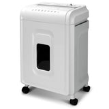 Office paper/CD/credit card shredder with anti-jam feature, metal housing