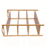 4-Tier Bamboo Shoe Rack |Durable, Stylish for Hallway |Lightweight & Sturdy