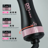 DAN Dual Voltage Hair Dryer Brush, Auto Dual Voltage 110V-120V/220V-240V Travel Hair Dryer