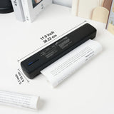 Portable Printer Wireless Inkless Thermal Printer A4 Bluetooth