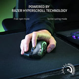 Wireless MMO Gaming Mouse for PC: Lightweight Plastic Black with 19 Programmable Buttons